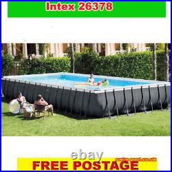 Intex 26378 32ft x 16ft x 52'' Ultra XTR Rectangular pool