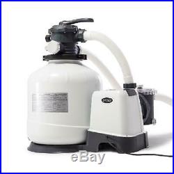 Intex 26651Eg 3000 Gph Above Ground Pool Sand Filter Pump With Automatic Timer