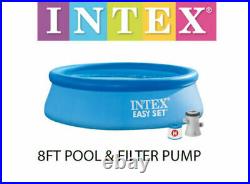 Intex 28108 Easy Set inflatable above ground pool 244x61 cm filter pump 1250 l/h