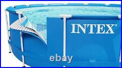 Intex 28212 Intex 12ft x 30in Metal Frame Above Ground Pool 366 x 76cm WITH PUMP