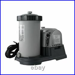Intex 28633EG 2500 GPH Above Ground Swimming Pool Cartridge Filter Pump System