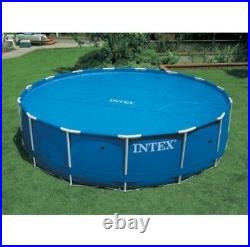 Intex 29024 16' Swimming Pool Solar Heating Cover Blanket for Above Ground Pools