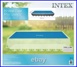 Intex 32ft x 16ft Solar Cover Retangular Ultra Frame Swimming Pool #28018