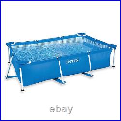 Intex 3m x 2m Rectangular Swimming Pool For Garden Outdoor Family Kids #28272