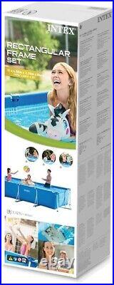 Intex 4.5m x 2.2m x 84 cm Rectangular Frame Swimming Pool Above Ground & Cover