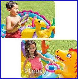 Intex-57135NP Dinoland Play Center-Inflatable water play center, assorted model