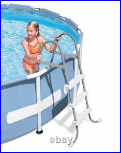 Intex Above-Ground Pool Ladder for 42-Inch Wall Height Pool with Intex Pool Cover