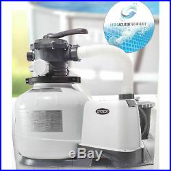 Intex Krystal Clear 2800 GPH Swimming Pool Sand Filter Pump #26648
