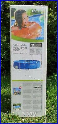 Intex Metal Frame Pool above Ground Swimming Garden Ø 305x76cm Brand New