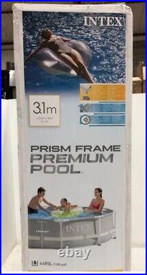 Intex Pool Set Frame Pool Above Ground Pool Lounge Pool Prism Frame Premium 3.1m