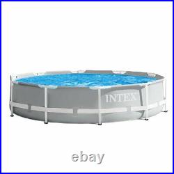 Intex Prism Frame Above Ground Swimming Pool with 330 GPH Filter Pump (2 Pack)