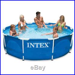 Intex Swimming Pool Metal Frame 366 x76cm 305 x 76 cm Above-Ground Pools Stylish