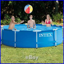 Intex Swimming Pool Metal Frame 366 x76cm 305 x 76 cm Above-Ground Pools Stylish