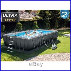 Intex Swimming Pool Set Ultra XTR Frame Rectangular 732x366x132cm Above Ground