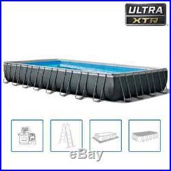Intex Swimming Pool Set Ultra XTR Frame Rectangular 975x488x132cm Above Ground