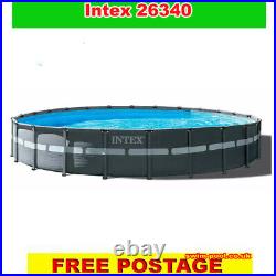 Intex Ultra Rondo XTR 26340 Swimming Pool Frame Pool Set 732 x 132 cm 24 FT