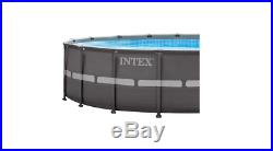 Intex Ultra XTR 18ft Dia. Round 52 Deep Frame Above Ground Swimming Pool