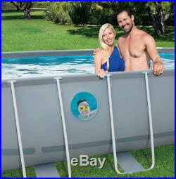 Large Swimming Pool Steel Above Ground Garden Family Party Outdoor Summer Cover