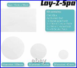 Lay-Z-Spa Vinyl Repair Kit for Hot Tubs, Inflatable Spas and Above Ground Pools