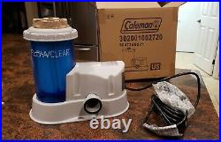 NEW 2021 Coleman Flowclear Pump Bestway #90473E Above Ground Pool pump w Filter