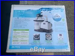 NEW INTEX 26643EG 1200 GPH 10 ABOVE GROUND POOL SAND FILTER PUMP with AUTO TIMER