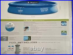 NEW Intex 15' x 33 Easy Set Above Ground Swimming Pool w Filter Pump 28157EH