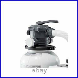 NEW Intex 2100 GPH Sand Filter Pump For Above Ground Pools With Automatic Timer