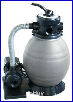 New Above Ground Swimming Pool Automatic Sand Filter Pump Cleaner System