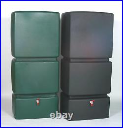 Original Wall Tank Water Butt 800 Litres Space Saving, Ready to Use, 4 Colours