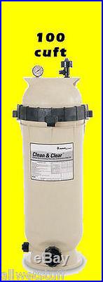 Pentair 100 Clean & Clear Complete Pool Filter 100 cuft