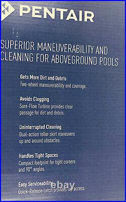 Pentair Lil Rebel Suction Side Above Ground In-Ground Swimming Pool Cleaner New