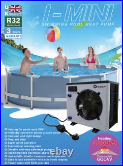Plug & Play I-Mini 3.2kw Above ground swimming pool heat pump