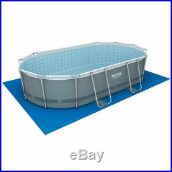 Pool 488x305x107cm+pump swimming above cartridge steel Bestway ground filter