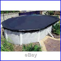 Pool Cover For 5.0 x 3.0m Oval Above Ground Pool, Stops Leaves, Debris New