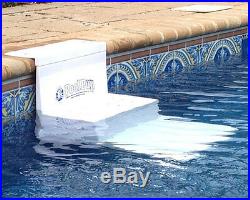 PoolPup In-Ground Above Ground Pet Dog Pool Safety Steps PupSteps White
