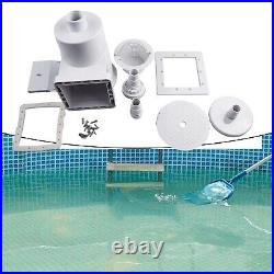 Reliable Above Ground Pool Skimmer Heavy Duty Construction Snap in Weir