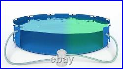 SWIMMING POOL 15ft X 48 BEST Large Avenli ROUND STEEL FRAME ABOVE GROUND GARDEN