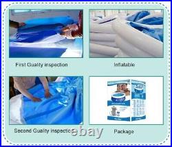 SWIMMING POOL ABOVE GROUND INFLATABLE ROUND 5.9x2 ft EASY SET NEW BLUE SUMMER