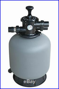 SWIMMING POOL FILTER 14 4.32m³/hr ABOVE & BELOW GROUND POOLS INC GLASS F/SAND