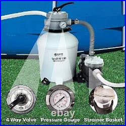 Sand Filter Above Ground Swimming Pool Pump Intex and Bestway pools Compatible