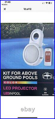 SeaMaid Colour Changing LED Above-Ground Pool Light, RRP £250 new