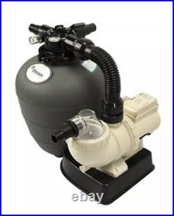 Small Above Ground Swimming Pool Filter & Pump Combo 0.2hp 13 Filter