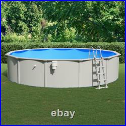 Steel Frame Swimming Pool Round / Rectangle Above Ground Pool Outdoor Family