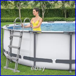 Steel Pro Max round Frame Swimming Pool with Filter Pump above Ground Frame Pool