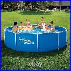 Summer Waves 10ft Steel Frame Swimming Pool BRAND NEW BOXED? FREE SHIPPING
