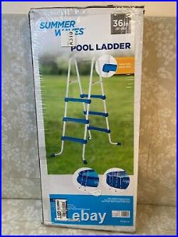 Summer Waves Sure Step 36 Pool Ladder New in Box