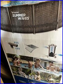 Summerwaves 14ft Swimming Pool, Filter, Cover, Ladder