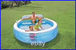Swim Center Family Lounge Pool, 229 x 218 x 76 cm