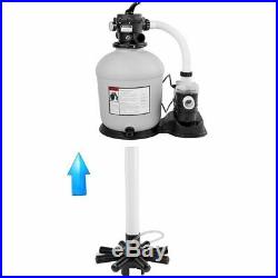 Swimming Pool 16-inch Sand Filter with 3,100 GPH 3/4 HP Pool Pump Timer Set