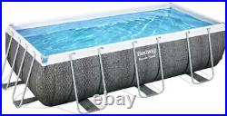 Swimming Pool BESTWAY 56722 13,6FT 14 In Set (412 x 201x 122 cm) Rectangular